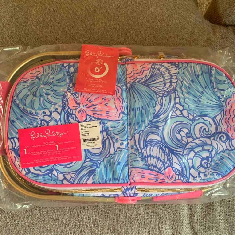 NWT Lilly Pulitzer collapsible cooler